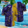 Baltimore Ravens Summer Hawaiian Shirt – Floral Beach Shirt for NFL Fans