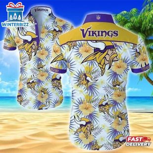 Beach Shirt NFL Minnesota Vikings Hawaiian Shirt