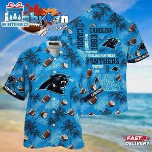 Carolina Panthers Nfl Beach Shirt New Gift For Summer Hawaiian Shirt