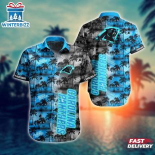 Carolina Panthers NFL Hawaii full 3D combo shirt summer For Fans