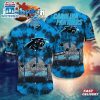 Carolina Panthers Nfl Hawaiian Sas Tropical Pattern Graphic Short Sleeve Hot Trend Summer Gift For Fans