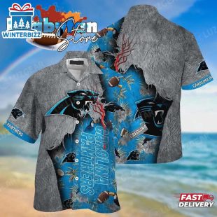 Carolina Panthers Nfl Hawaiian Sas Tropical Print Sumer Best Gift For Fans