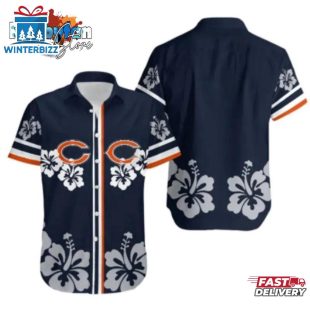 Chicago Bears Hibiscus Flower Hawaii Shirt Summer Collection