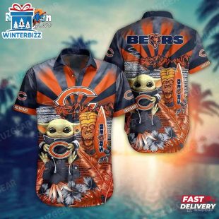 Chicago Bears Nfl Baby Yoda Hawaiian Sas Style Summer Trending For Men Women