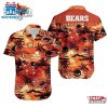 Chicago Bears Nfl Football Hawaiian Graphic Print Short Sleeve Hawaiian Shirt