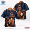 Chicago Bears NFL Halloween Horror Art Hawaiian Shirt