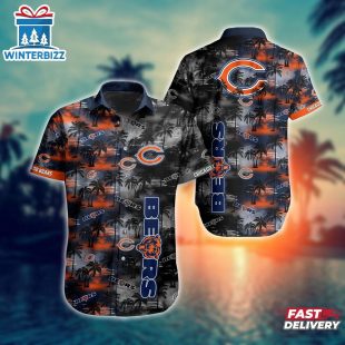 Chicago Bears NFL Hawaii full 3D Shirts combo summer For Fans