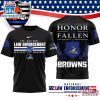 Cleveland Browns NFL The National Law Enforcement 3D T-Shirt