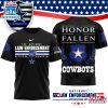 Dallas Cowboys NFL The National Law Enforcement 3D T-Shirt