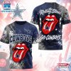 Dallas Cowboys NFL The Rolling Stones 3D T-Shirt For Fans