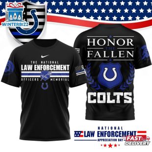Indianapolis Colts NFL The National Law Enforcement 3D T-Shirt
