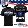 Kansas City Chiefs NFL The National Law Enforcement 3D T-Shirt