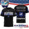 Miami Dolphins NFL The National Law Enforcement 3D T-Shirt