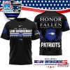 New England Patriots NFL The National Law Enforcement 3D T-Shirt