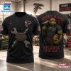 Atlanta Falcons NFL Teenage Mutant Ninja Turtles Mechanic Auto Tech 3D T-Shirt