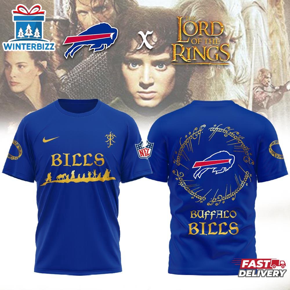 Buffalo Bills NFL Lord of the Rings 3D T-Shirt Buffalo Bills NFL Lord of the Rings 3D T-Shirt
