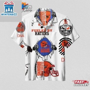 Cleveland Browns Haters Fuel Hawaiian Shirt Cleveland Browns Aloha Shirt