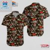 Cleveland Browns Hawaiian Shirt NFL Football Button Up Hawaiian Shirt For Mens Womens