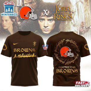 Cleveland Browns NFL Lord of the Rings 3D T-Shirt