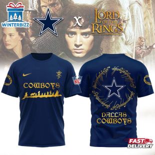 Dallas Cowboys NFL Lord of the Rings 3D T-Shirt