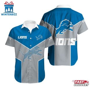 Detroit Lions Limited Edition Hawaiian Shirt Trendy Aloha Design 01