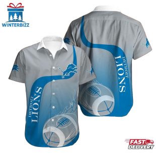 Detroit Lions Limited Edition Hawaiian Shirt Trendy Aloha Design 03