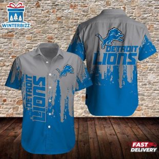 Detroit Lions Limited Edition Hawaiian Shirt Trendy Aloha Design 07