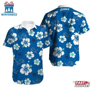 Detroit Lions Limited Edition Hawaiian Shirt Trendy Aloha Design 09