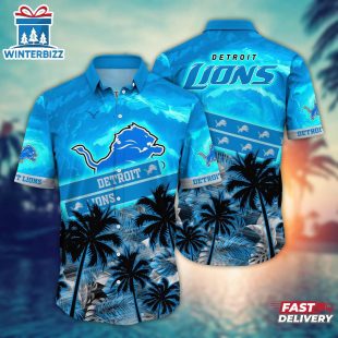 Detroit Lions NFL Hawaiian Shirt Island Aloha Shirt