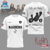Las Vegas Raiders NFL Korn Fan 3D T-Shirt