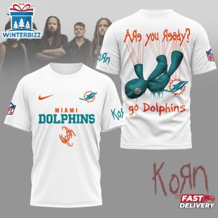 Miami Dolphins NFL Korn Fan 3D T-Shirt