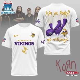 Minnesota Vikings NFL Korn Fan 3D T-Shirt