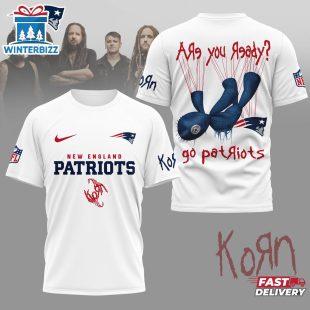 New England Patriots NFL Korn Fan 3D T-Shirt