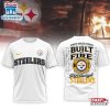 Pittsburgh Steelers NFL Built By Courage Game 3D T-Shirt 3 Pittsburgh Steelers NFL Built By Courage Game 3D T-Shirt