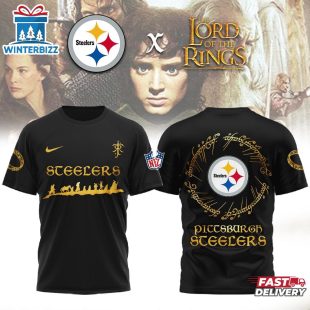 Pittsburgh Steelers NFL Lord of the Rings 3D T-Shirt