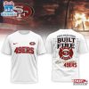 San Francisco 49ers NFL Built By Courage Game 3D T-Shirt 2 San Francisco 49ers NFL Built By Courage Game 3D T-Shirt