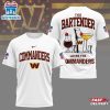 Washington Commanders NFL Bartender Fan 3D T-Shirt